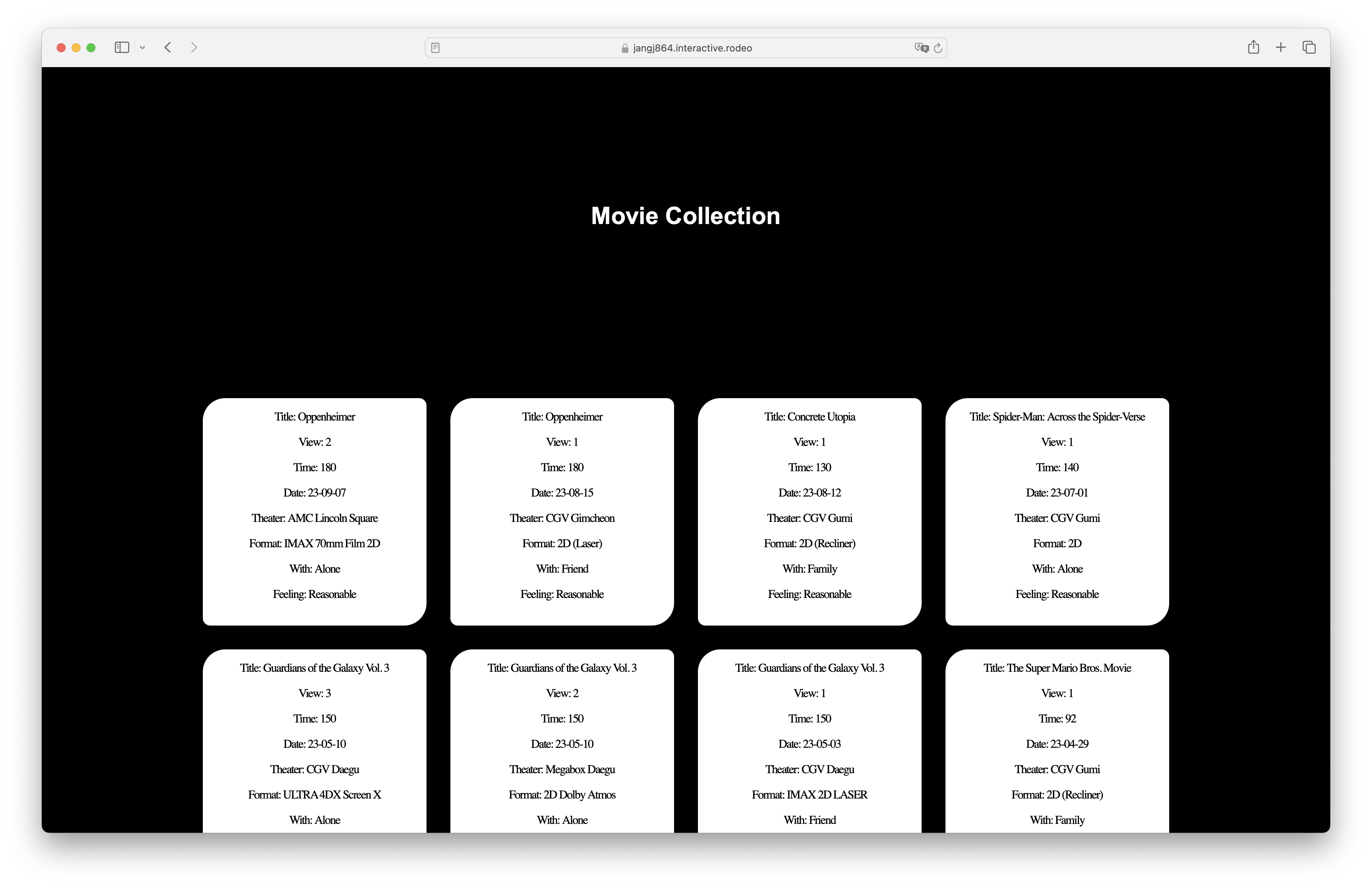 Collection Document